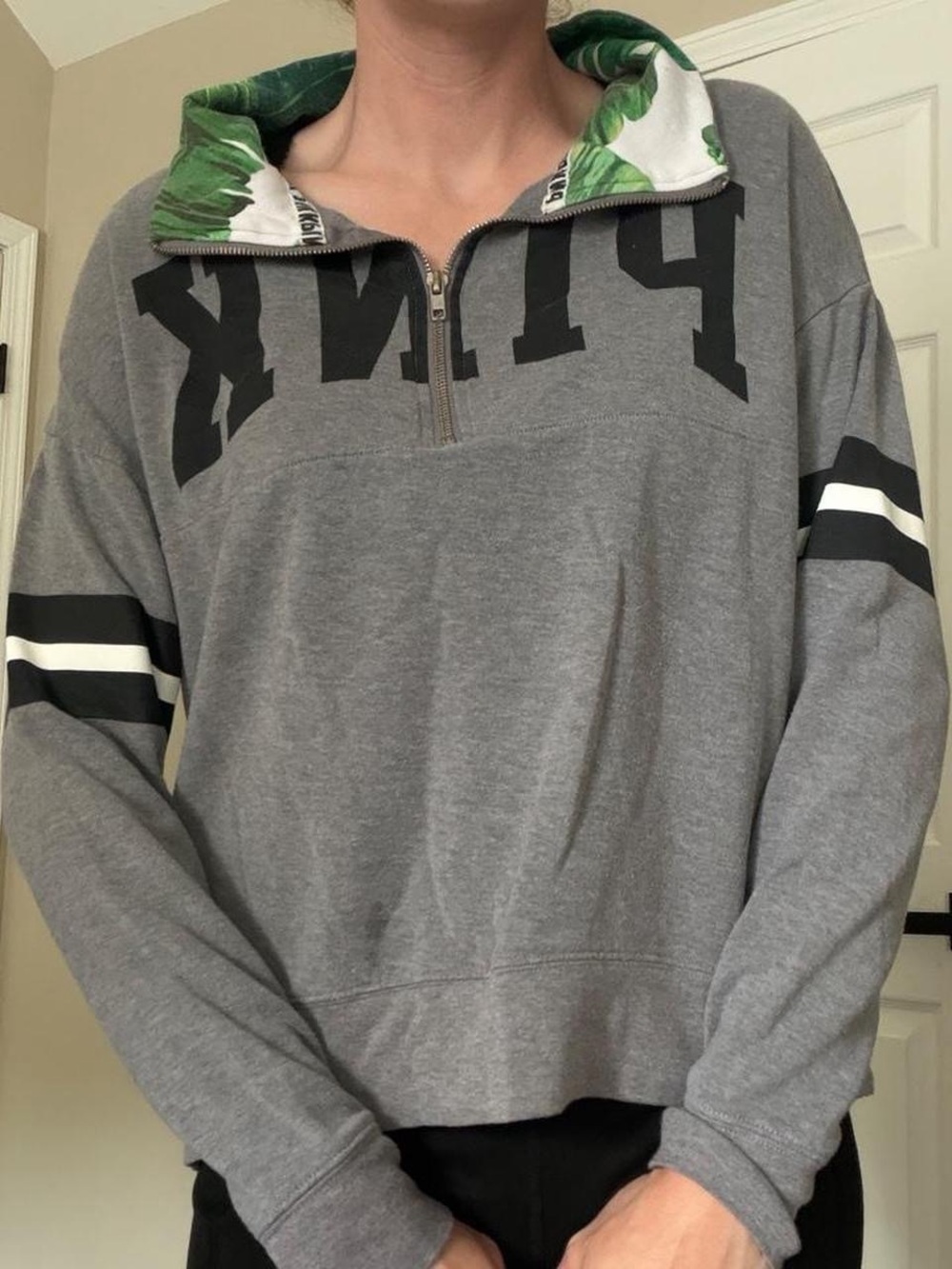 VS Pink Quarter Zip